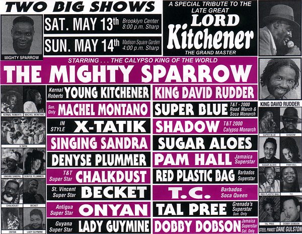 Mother's Day Caribbean All-Stars Festival
